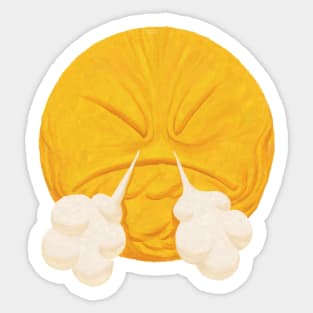 Grumpy Emoji Sticker